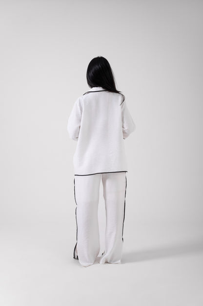 Black & White Linen