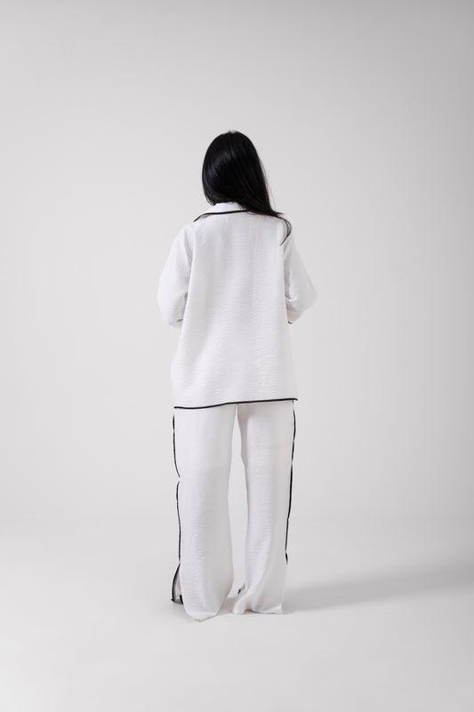 Black & White Linen