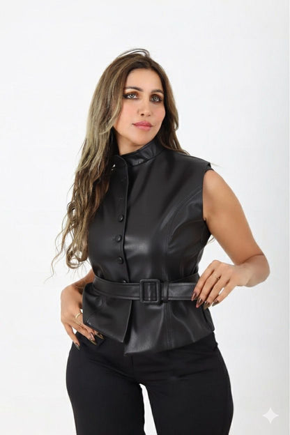 Leather Vest