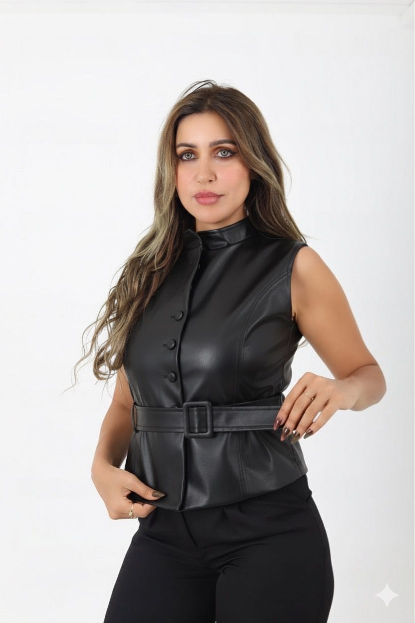 Leather Vest